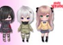chibi vtuber live2d model